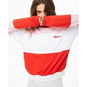 Wilson striped crewneck